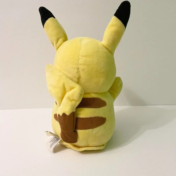 Pikachu Plush Pokemon Light up Cheeks and Sounds 11 Inch Tall - Picture 5 of 17